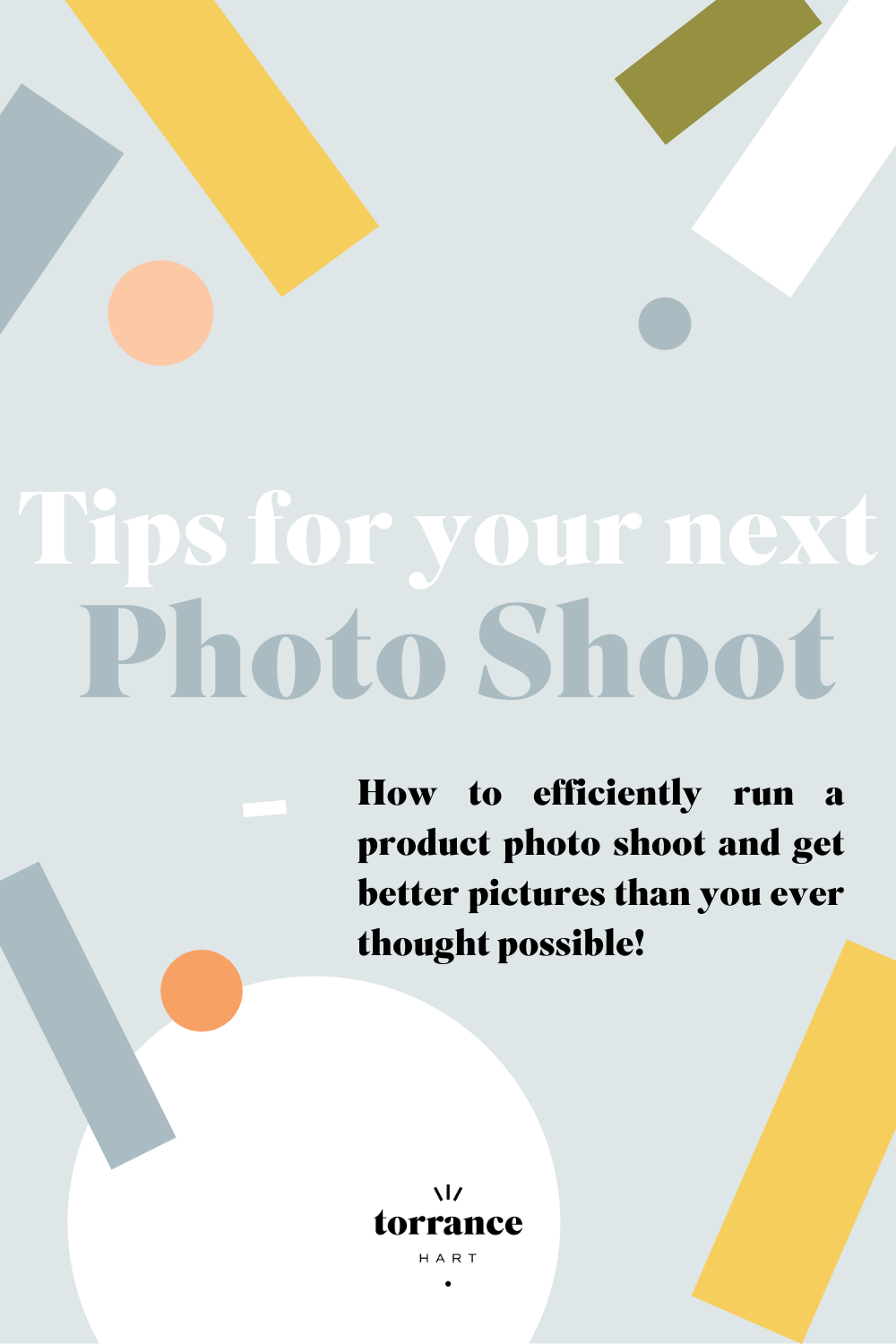 Tips for a great product photo shoot